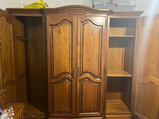 Armario rústico 4 puertas madera