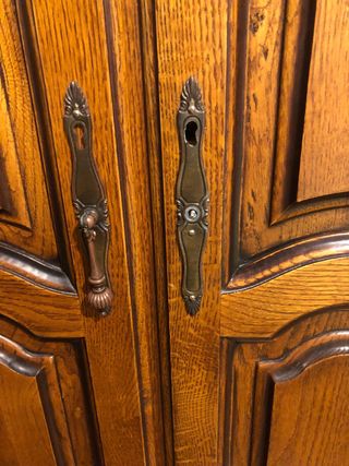 Armario rústico 4 puertas madera