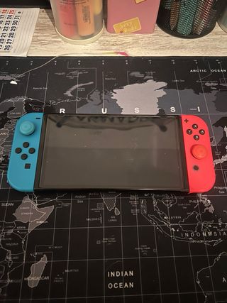 Nintendo Switch OLED Azul/Naranja