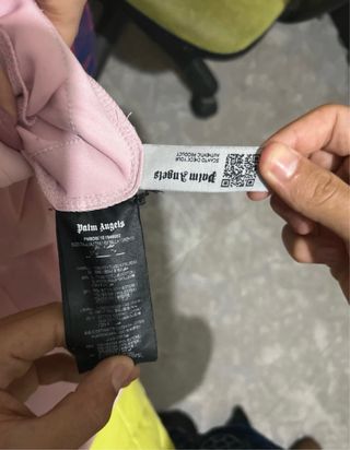 Pantalones cortos Palm Angels rosas