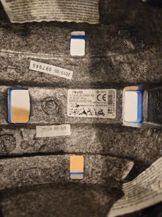 Casco azul para niño - skate, bici, patines