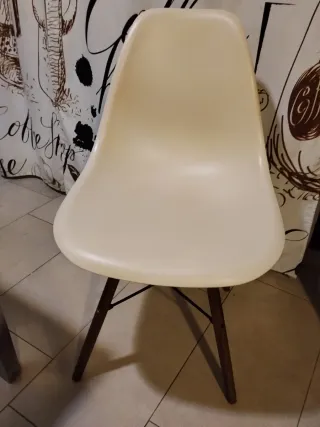 2 Sillas Nórdicas Beige