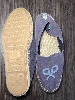 Alpargatas Silbon Azules Talla 41
