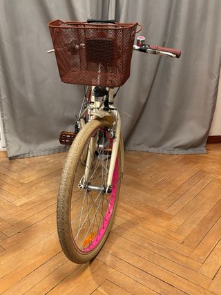 Bicicleta infantil B'Twin Poply 500 de 24 pulgadas