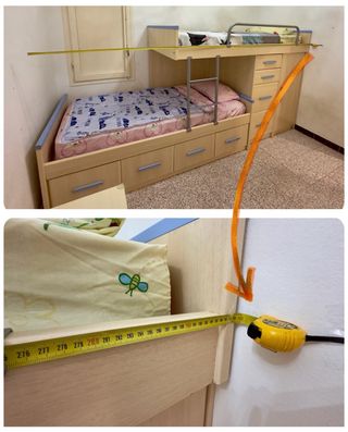 Cama Tren literas Infantil/Juvenil con Armario