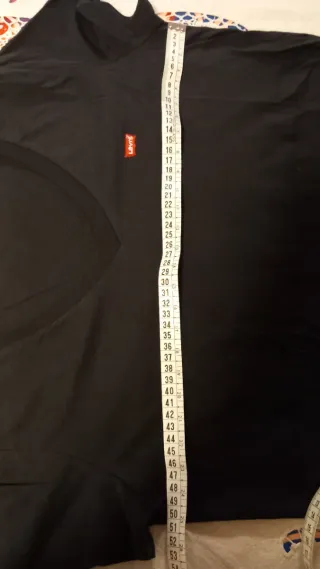 Camiseta Levi's Negra Manga Corta