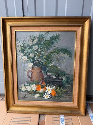 Lote 4 Óleos Pintura Española S.XX