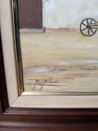 Lote 4 Óleos Pintura Española S.XX