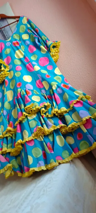 Vestido Flamenca Gitana Talla 54/56