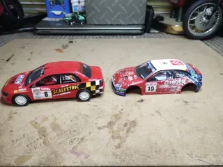 Coche Scalextric Rally Rojo