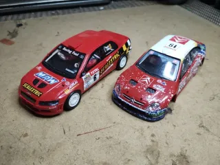 Coche Scalextric Rally Rojo