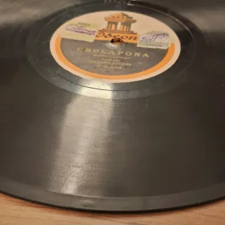 Lote 5 discos pizarra 78rpm cuplé catalán