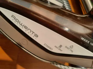 Aspirador y plancha Rowenta