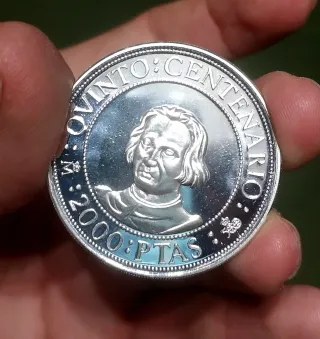 Moneda 2000 Pesetas 1989 Quinto Centenario