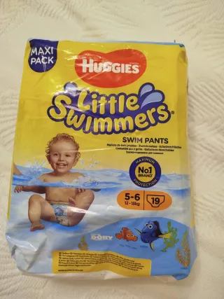 Pañales Huggies Little Swimmers Talla 5-6