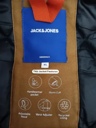 Abrigo Jack & Jones Marrón