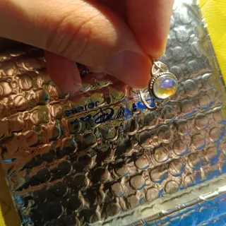 Anillo Plata 925 celta Piedra Luna tamaño grande