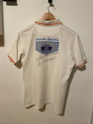 Polo Spagnolo Talla S blanco