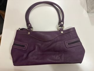 Bolso Piel Lila