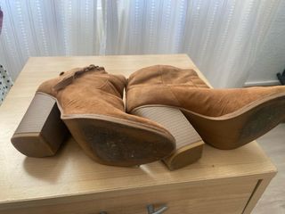 Botines Bershka Marrones Talla 38