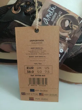 Zapatillas Anekke Talla 38