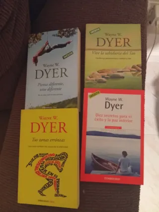 libros Wayne W. Dyer, precio lote