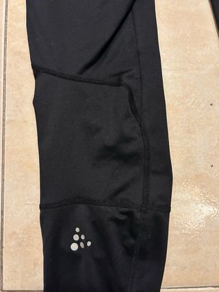 Mallas Craft Negras Gimnasio