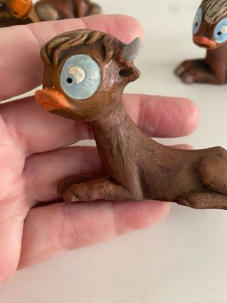 Figuras Bueyes Belén Nacimiento Ortigas