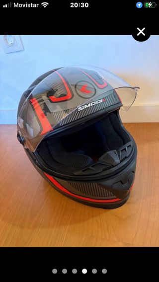 Casco integral moto  Smook talla. S