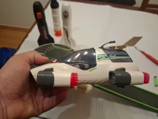 Conjunto Playmobil Coches y Avión