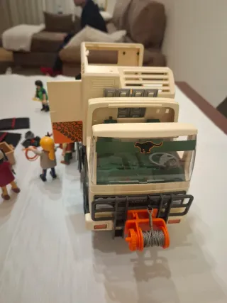 Conjunto Playmobil Coches y Avión