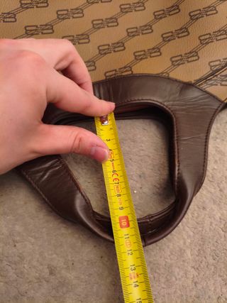 Borsa Balenciaga Vintage in Pelle Monogram BB