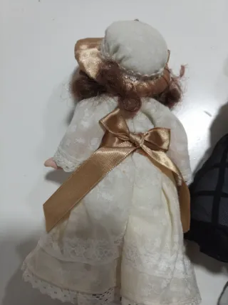 Muñecas de porcelana vintage