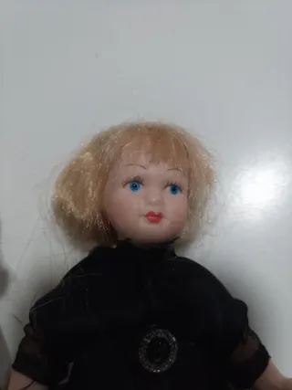 Muñecas de porcelana vintage