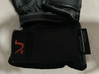 Guantes de piel para moto hombre