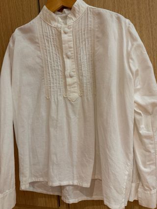 Camisa niño fallero blanca