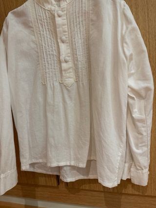 Camisa niño fallero blanca