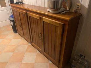 Mueble de cocina de madera