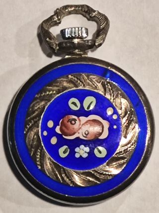 Orologio pendaglio APEX vintage in argento 925