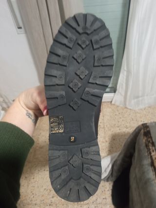 Botas de piel Gucci negras mujer