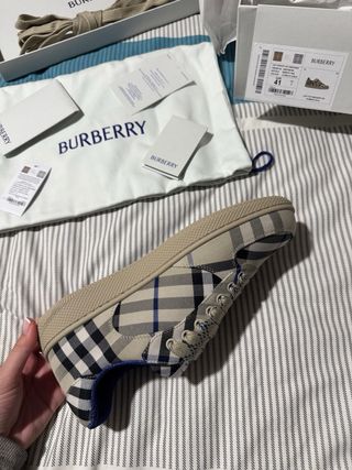 Burberry Bambas Terra Check Talla 41