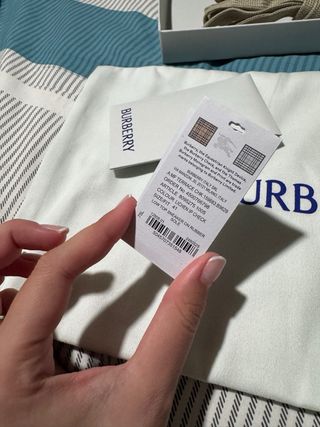 Burberry Bambas Terra Check Talla 41