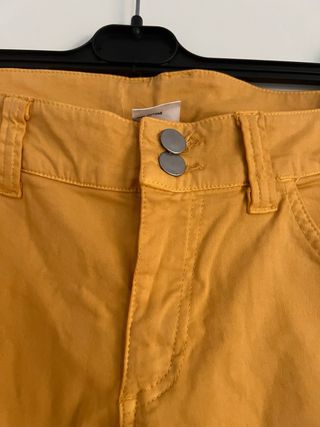 Pantaloni Capri Kenny S. Giallo Zafferano TagliaXL