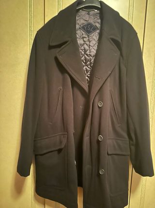 Cappotto uomo Yves Saint Laurent nero