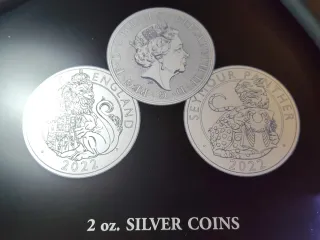 2 Moneda Plata 2 oz Bull of Clarence 2023