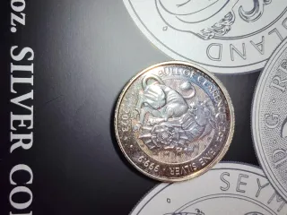 2 Moneda Plata 2 oz Bull of Clarence 2023