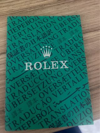 Caja Rolex original vintage sin reloj