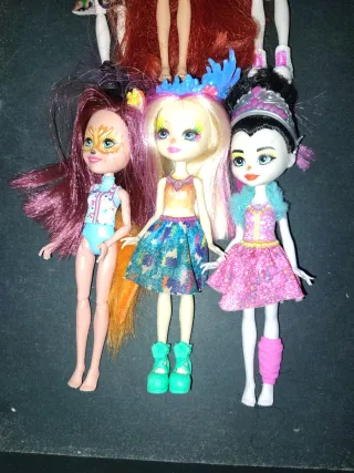 Lote 6 Muñecas Enchantimals