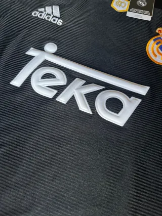 Camiseta Real Madrid Adidas Negra Dorada