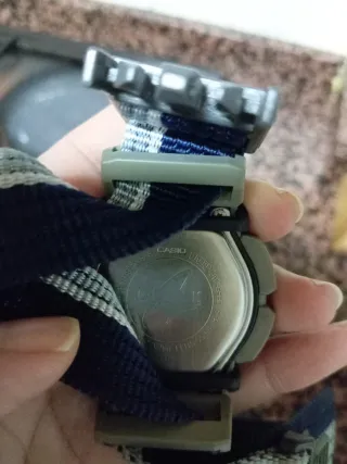 Reloj Casio G-Shock Plata y Azul